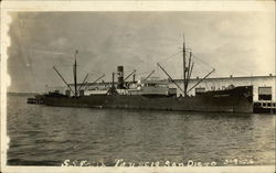 S. S. Felix Taussig San Diego, CA Boats, Ships Postcard Postcard Postcard