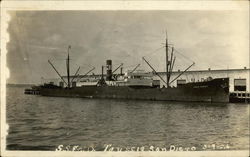 SS Felix Taussig Postcard