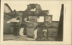 Bell Tower - San Gabriel Mission Postcard