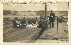 Port Los Angeles Pier Postcard