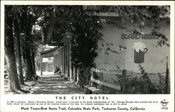 The City Hotel - Tuolumne County Sonora, CA Postcard Postcard Postcard