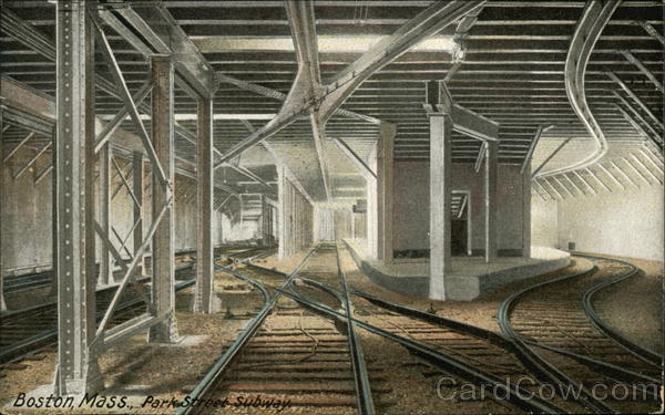Park Street Subway Boston Massachusetts
