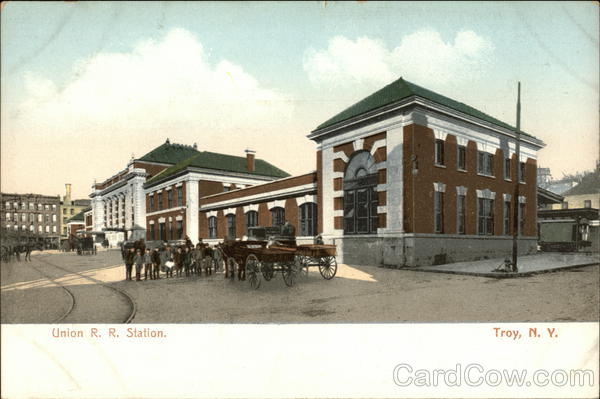 Union R.R. Station Troy New York