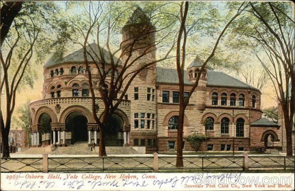 Yale College - Osborn Hall New Haven Connecticut