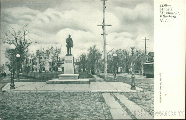 Mack's Monument Elizabeth New Jersey