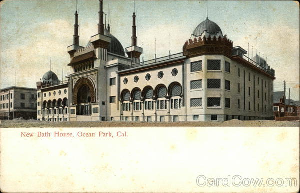 New Bath House Ocean Park California