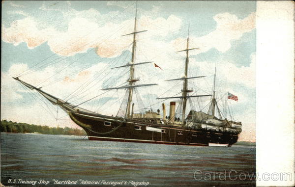 U.S. Training Ship Hartford Navy