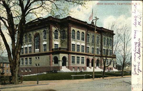 High School Pawtucket Rhode Island