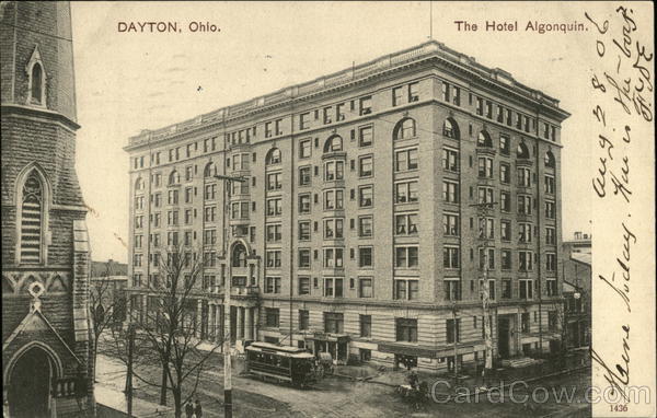 The Hotel Algonquin Dayton Ohio