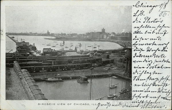 Birdseye View Chicago Illinois