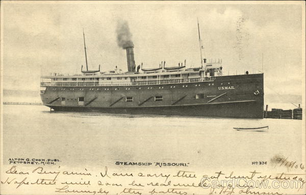 Steamship Missouri Steamers