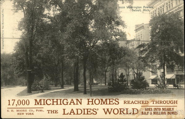 Washington Avenue Detroit Michigan