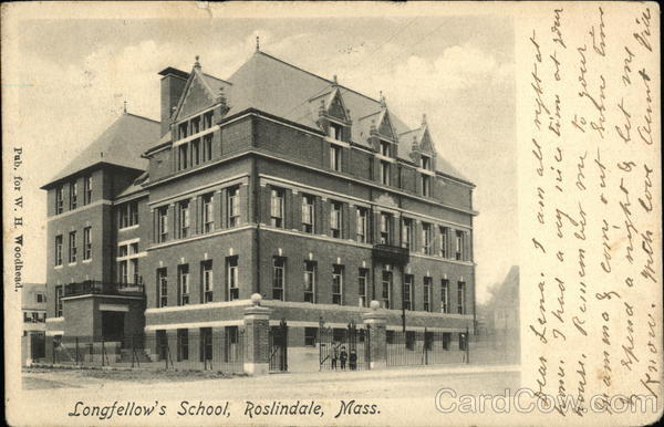 Longfellow's School Roslindale Massachusetts