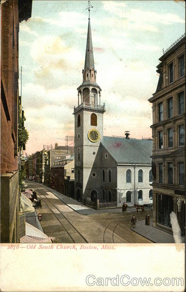 Old South Church Boston Massachusetts