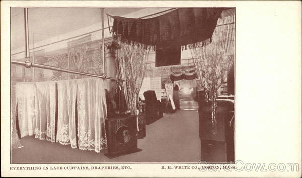 Lace Curtains, Draperies - R.H. White Co. Boston Massachusetts