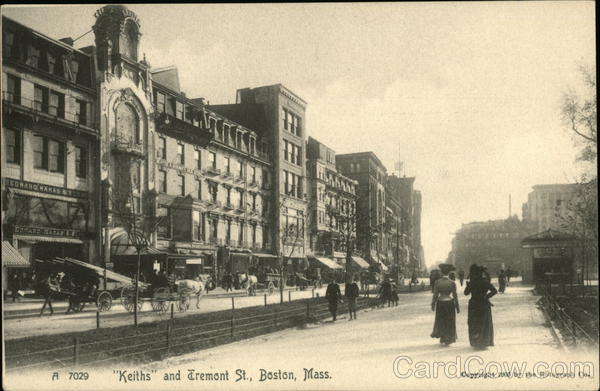Keiths and Tremont St. Boston Massachusetts