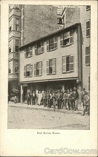 Paul Revere House Boston Massachusetts
