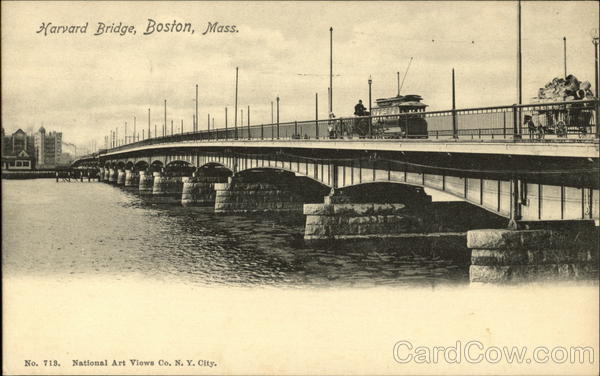 Harvard Bridge Boston Massachusetts