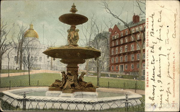 Brewer Fountain Boston Massachusetts