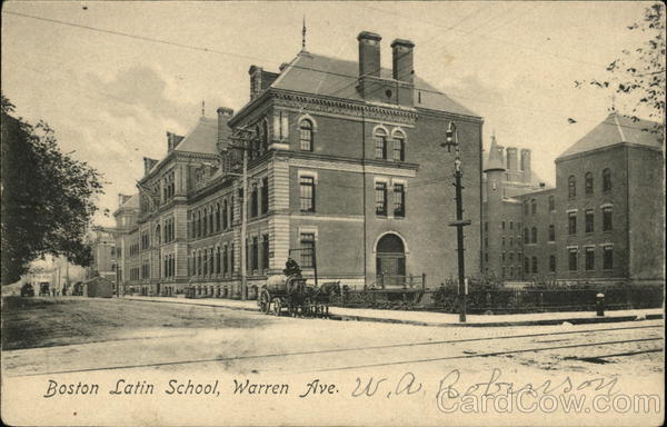 Latin School, Warren Ave. Boston Massachusetts