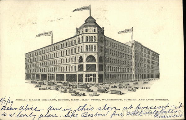 Jordan Marsh Company, Boston, Mass. Massachusetts