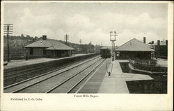 Forest Hills Depot Postcard