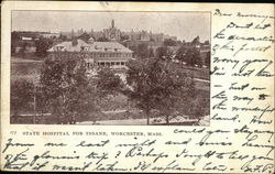 State Hospital for Insane Postcard