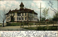 High School Winthrop, MA Postcard Postcard Postcard