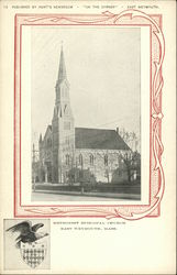 Methodist Episcopal Church East Weymouth, MA Postcard Postcard Postcard