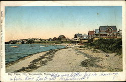 Bay View, North Weymouth, MA Postcard Postcard Postcard