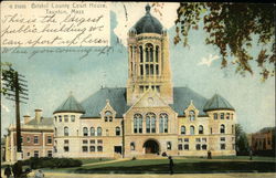 Bristol County Court House Taunton, MA Postcard Postcard Postcard