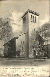 Trinitarian Church Taunton, MA Postcard Postcard Postcard