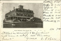 Hotel Mitchell York Beach, ME Postcard Postcard Postcard