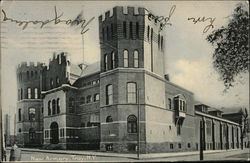 New Armory Troy, NY Postcard Postcard Postcard