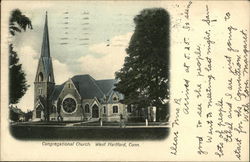 Congregational Church West Hartford, CT Postcard Postcard Postcard