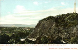 East Rock and Soldiers Monument looking from Indian Head East Rock and Soldiers Monument looking from Indian Head