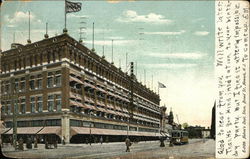 Hahne's Department Store, Broad Street Postcard