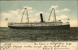 SS Horatio Hall Postcard
