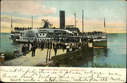 Roton Point Boat Landing Norwalk, CT Postcard Postcard Postcard