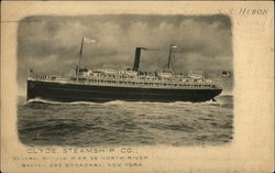 SS Huron Postcard