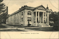 Museum of Science Springfield, MA Postcard Postcard Postcard