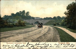 Boulevard, Rockefeller Park Cleveland, OH Postcard Postcard Postcard