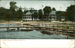 White House Cedar Point, OH Postcard Postcard Postcard