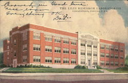 The Lilly Research Laboratories Indianapolis, IN Postcard Postcard Postcard