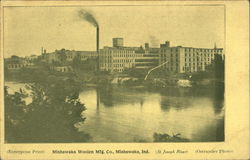 Mishawaka Woolen Mfg. Co. Indiana Postcard Postcard Postcard