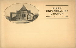 First Universalist Church Postcard