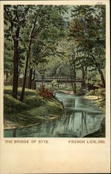 The Bridge of Styx French Lick, IN Postcard Postcard Postcard