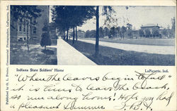 Indiana State Soldiers' Home Lafayette, IN Postcard Postcard Postcard