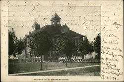 Scottville High School Postcard