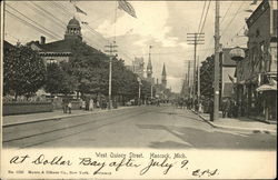 West Quincy Street Postcard